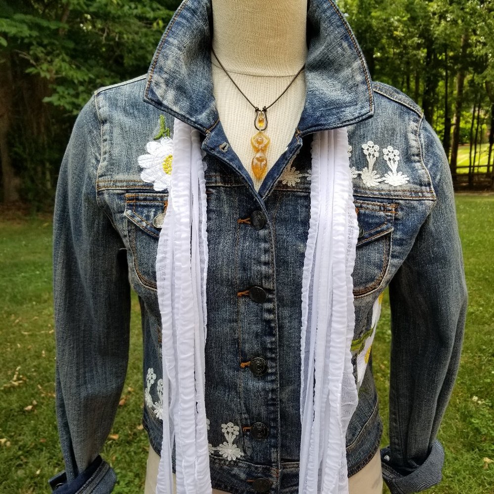 White Thin Flutter Scarf Lightweight Women Accessory Mult…